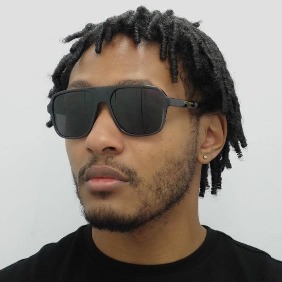 NEW DOLCE&GABBANA DG6134 675/79 BLACK/CLEAR GRADIENT BLUE SUNGLASSES - Picture 3 of 10